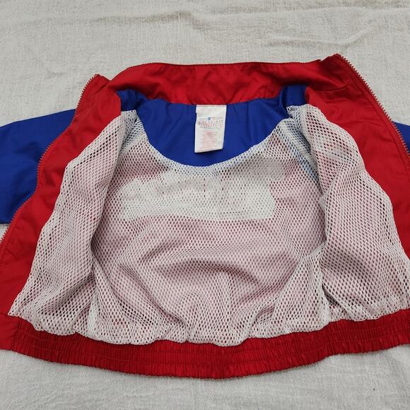 Vintage MLB Philadelphia Phillies Baby Windbreaker Jacket Kid Athlete, 3-6 Month - Picture 9 of 14